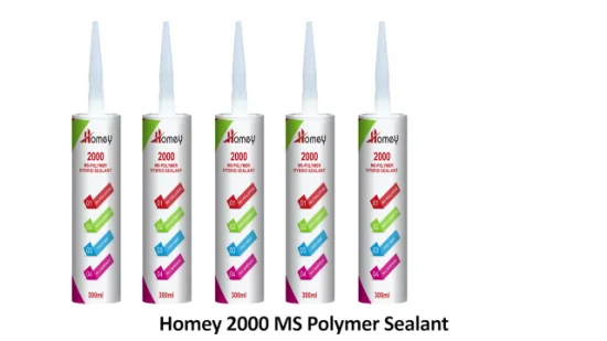 Homey Wholesale OEM Transparent Waterproof Wood Marine Sealant Ms Polymer